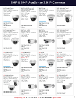 6MP & 8MP AcuSense 2.0 IP Cameras